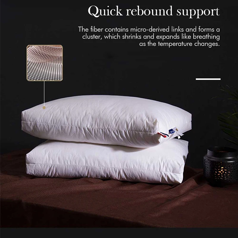 100% Goose Feather Stuffing Pillow Antistress Goods For Home and Comfort Antibacterial Pillows Garden Textile Bed Sleep Coussin
100% Goose Feather Stuffing Pillow Antistress Goods For Home and Comfort Antibacterial Pillows Garden Textile Bed Sleep Coussin