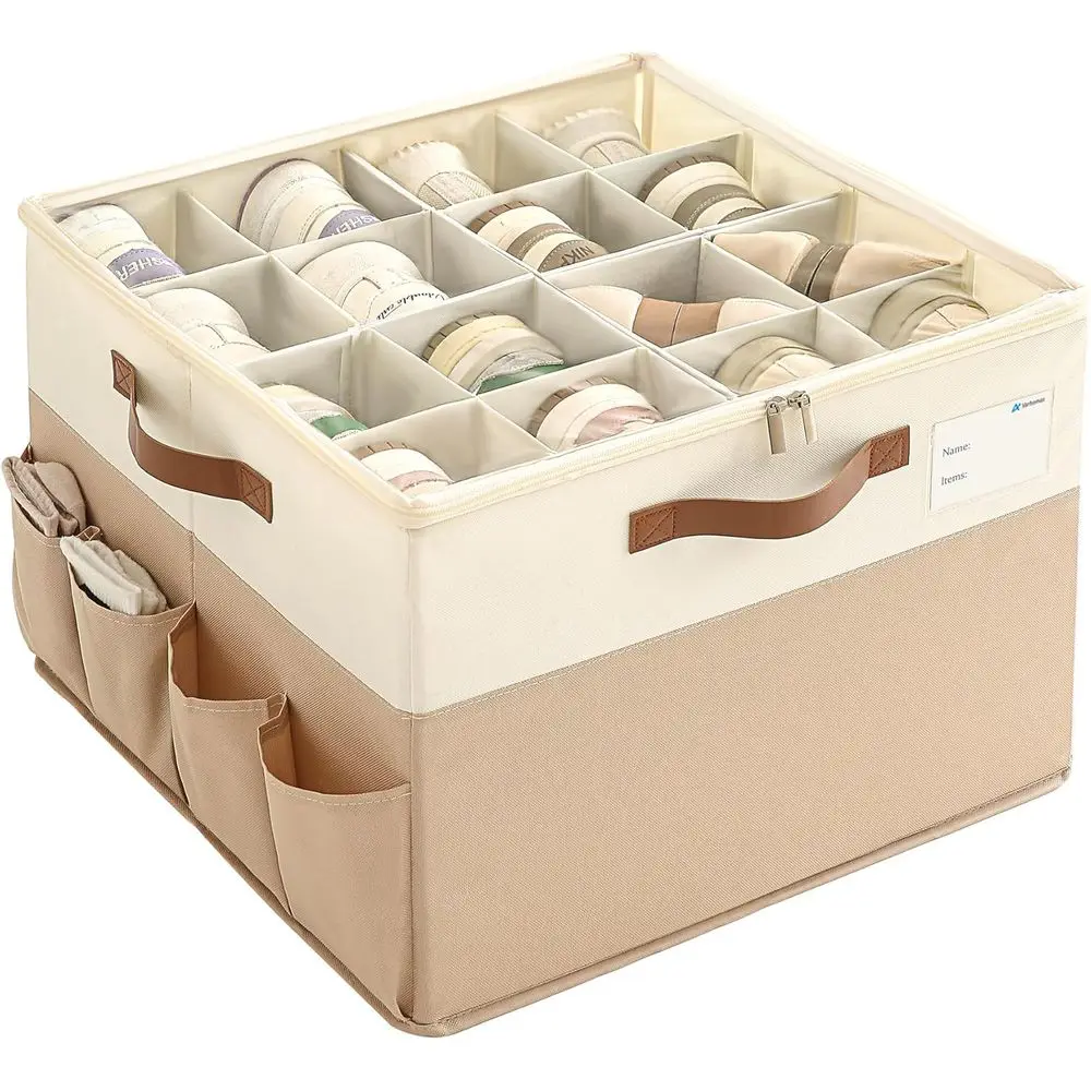 Fabric Shoe Organizer Box with Clear Lid and Adjustable Shelves for 16-32 Pairs, Ideal for Closet and Entryway Storage
Fabric Shoe Organizer Box with Clear Lid and Adjustable Shelves for 16-32 Pairs, Ideal for Closet and Entryway Storage