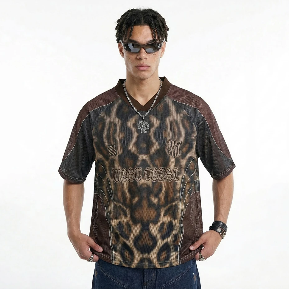 Men's T-shirt Gothic Punk Retro Casual Loose Oversized Distressed Rivet Summer Cotton Tshirts Tee Tops
Men's T-shirt Gothic Punk Retro Casual Loose Oversized Distressed Rivet Summer Cotton Tshirts Tee Tops