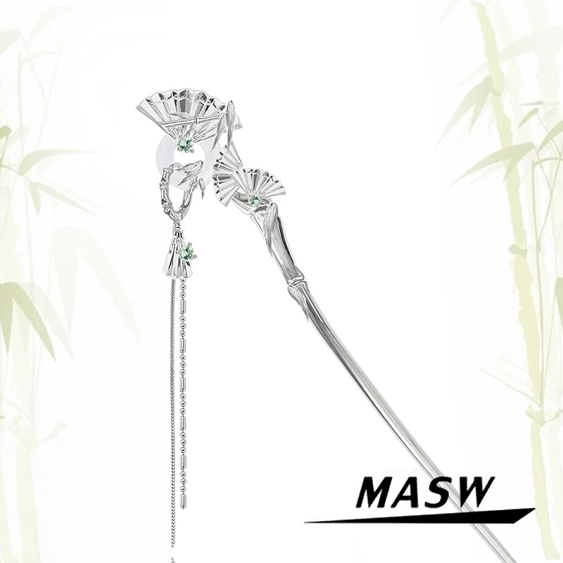 MASW Original Design Vintage Temperament Hairpin High Quality Thick Silver Plated Fan Hair Clip For Women Hear Accessories
MASW Original Design Vintage Temperament Hairpin High Quality Thick Silver Plated Fan Hair Clip For Women Hear Accessories