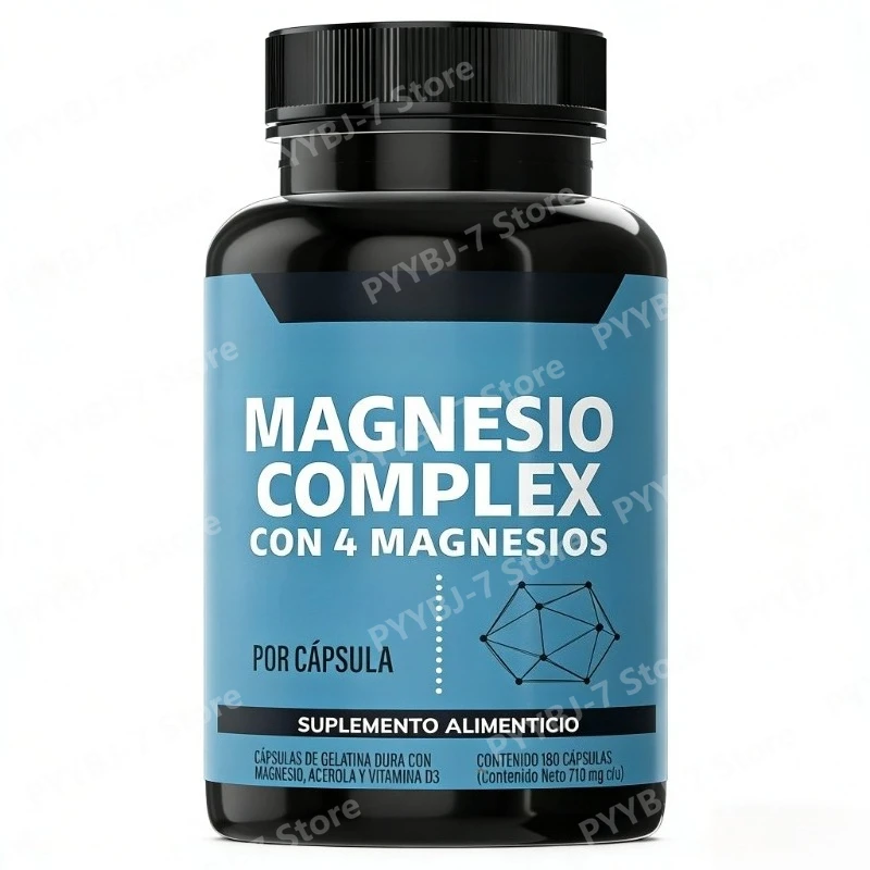 Комплекс магния с 4 формами для ежедневной минеральной поддержки, капсулы с витамином D3, способствует расслаблению и функции мышц
Комплекс магния с 4 формами для ежедневной минеральной поддержки, капсулы с витамином D3, способствует расслаблению и функции мышц