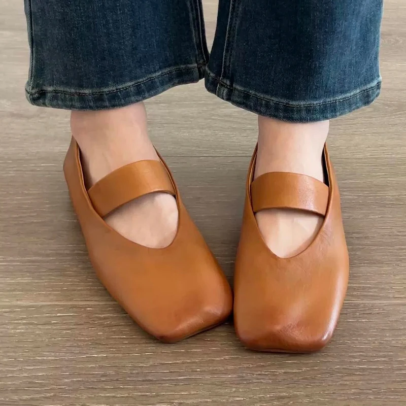 Женские лоферы с квадратным носком, модные туфли-балетки, весенние кроссовки 2026, повседневные дизайнерские кожаные туфли для женщин
Женские лоферы с квадратным носком, модные туфли-балетки, весенние кроссовки 2026, повседневные дизайнерские кожаные туфли для женщин