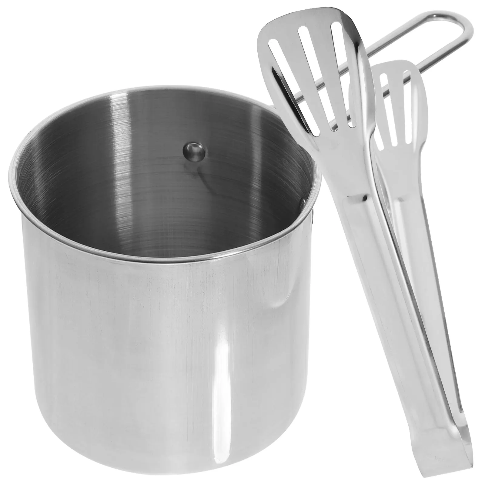 1 Set Deep Frying Stainless Steel With Tongs Mini Deep Fryer For Home Kitchen Cooking Pot Small Fryer With Tong Glass Frying Pot
1 Set Deep Frying Stainless Steel With Tongs Mini Deep Fryer For Home Kitchen Cooking Pot Small Fryer With Tong Glass Frying Pot