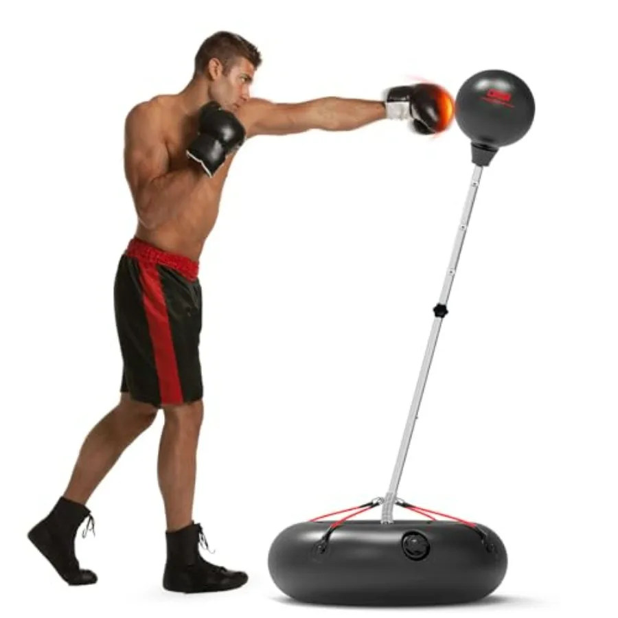 Hght Adjustable Punching Bag with Stand for Adults and Teens Speed Bag for Boxing Training Stress Relief and Fitness Includes H
Hght Adjustable Punching Bag with Stand for Adults and Teens Speed Bag for Boxing Training Stress Relief and Fitness Includes H