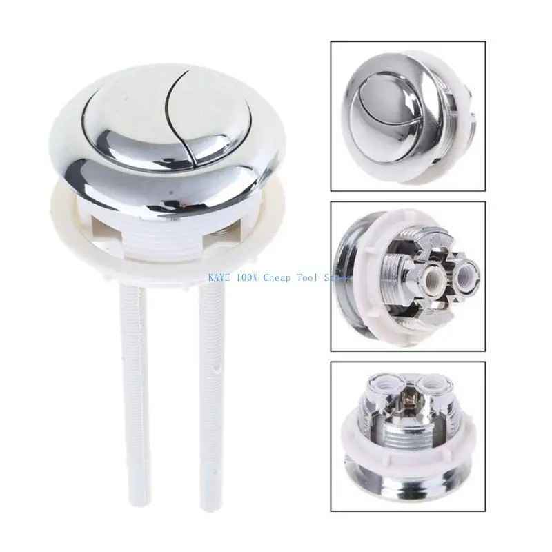 G6KA 2pcs Toilet Push Button Flush Valves Double Push Flushing Button Replacement Round Toilet Button Easy to Install
G6KA 2pcs Toilet Push Button Flush Valves Double Push Flushing Button Replacement Round Toilet Button Easy to Install