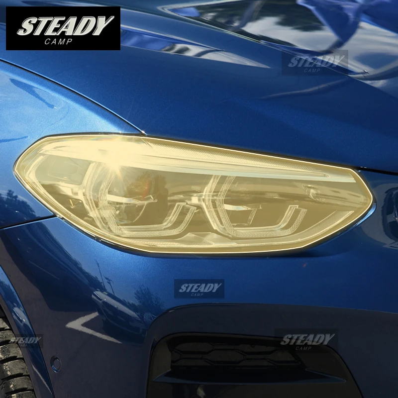 Pre cutting Car Exterior Headlights PPF transparent protective film TPU scratch resistant film For BMW G02 X4 2018-2022
Pre cutting Car Exterior Headlights PPF transparent protective film TPU scratch resistant film For BMW G02 X4 2018-2022