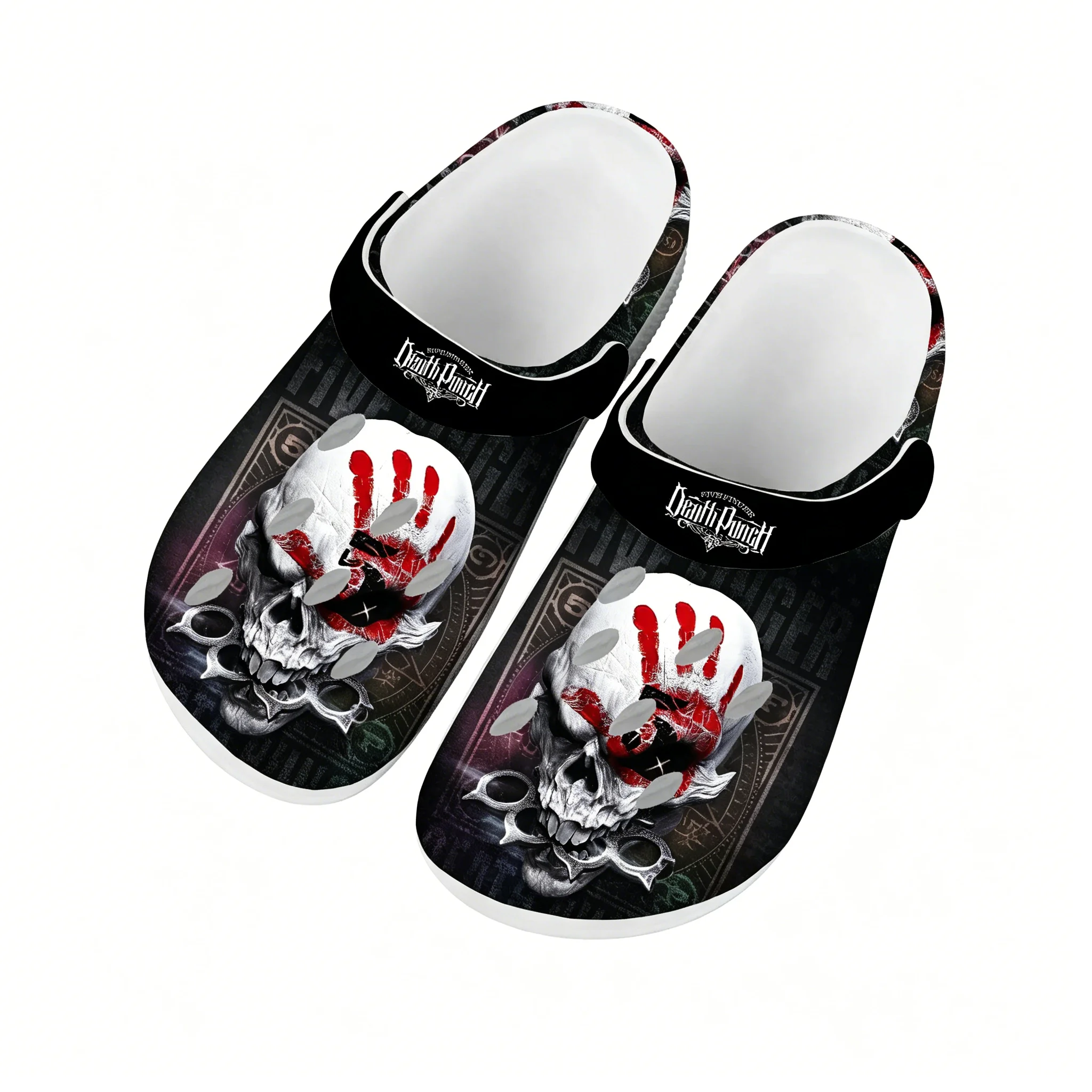 Five Finger Death Punch Sandals Mens Women Youth Boy Girl Water Shoes Home Clogs Custom Made Breathable Hole Slippers White
Five Finger Death Punch Sandals Mens Women Youth Boy Girl Water Shoes Home Clogs Custom Made Breathable Hole Slippers White
