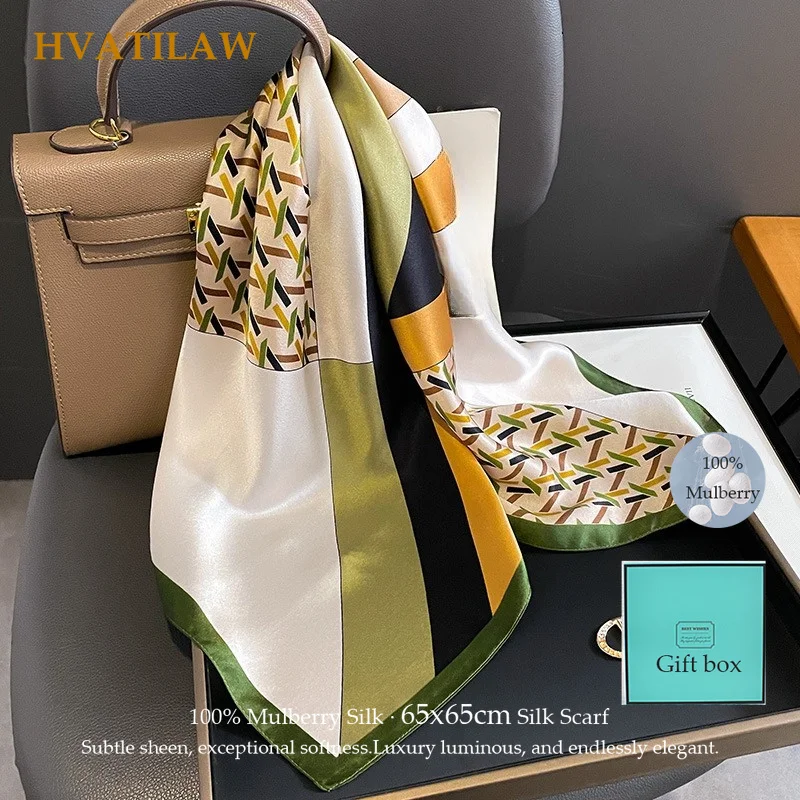 100% Real Silk Scarf Women Foulard Square Female Mulberry Silk Elegant Luxury Fashion Print Neckerchief Shawl Wrap Hijab Bandana
100% Real Silk Scarf Women Foulard Square Female Mulberry Silk Elegant Luxury Fashion Print Neckerchief Shawl Wrap Hijab Bandana