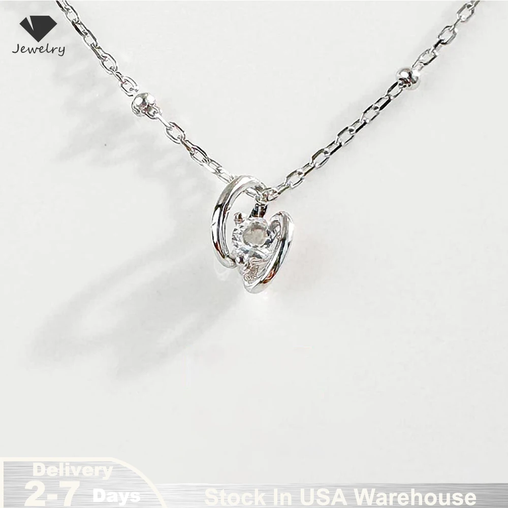 925 Sterling Silver Moissanite Necklace for Wome Luxurious Pendant Necklace Jewelry Love Gifts for Her Chocker Fine Jewelry USA
925 Sterling Silver Moissanite Necklace for Wome Luxurious Pendant Necklace Jewelry Love Gifts for Her Chocker Fine Jewelry USA