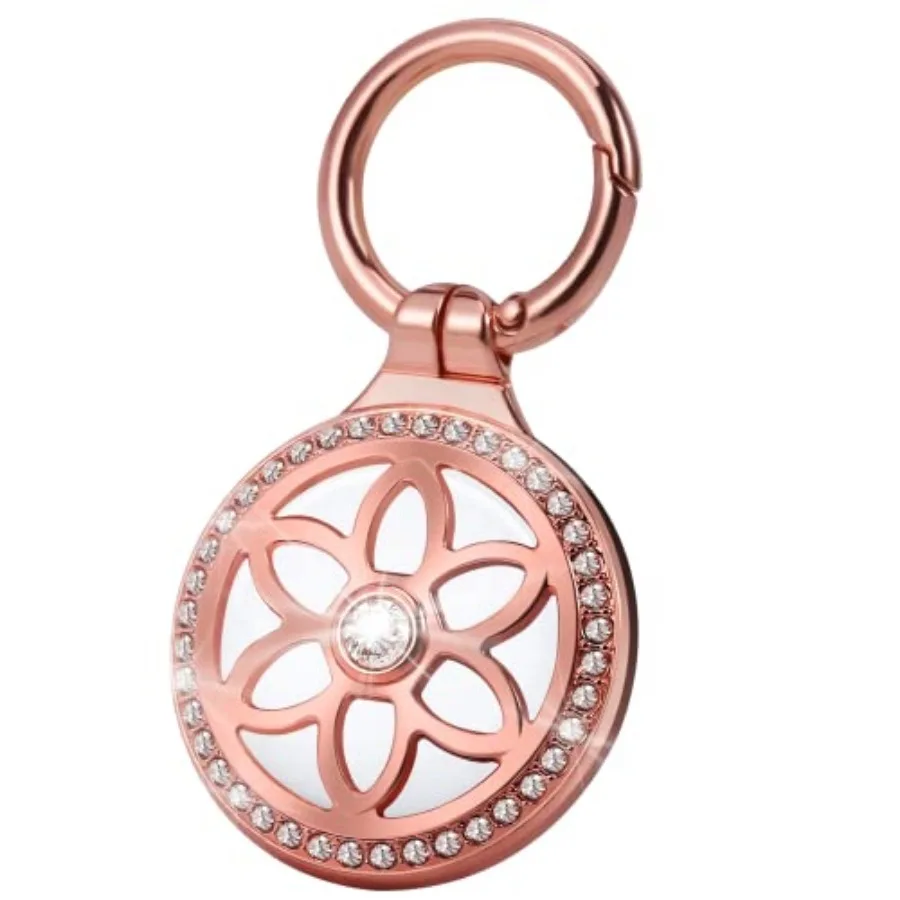 Airtag Holder, Metal Badge Rhinestone Airtag Keychain, Diamonds Shine Air Tag Holder Keychain for Apple Airtag
Airtag Holder, Metal Badge Rhinestone Airtag Keychain, Diamonds Shine Air Tag Holder Keychain for Apple Airtag