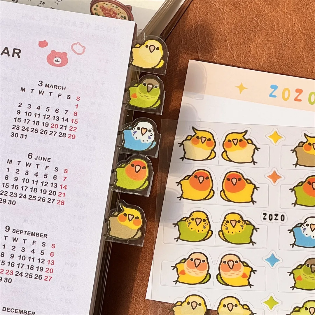 100Pcs Fashionable and Creative Parrot Index Stickers, Decorative Bookmarks for Organizing and Marking, 5 Sheets/10 Sheets Parrot Journal Marking Decorative Stickers, Art Labels, Durable and Sticky, Parrot Pattern Stickers, Creative Planner Stickers
100Pcs Fashionable and Creative Parrot Index Stickers, Decorative Bookmarks for Organizing and Marking, 5 Sheets/10 Sheets Parrot Journal Marking Decorative Stickers, Art Labels, Durable and Sticky, Parrot Pattern Stickers, Creative Planner Stickers