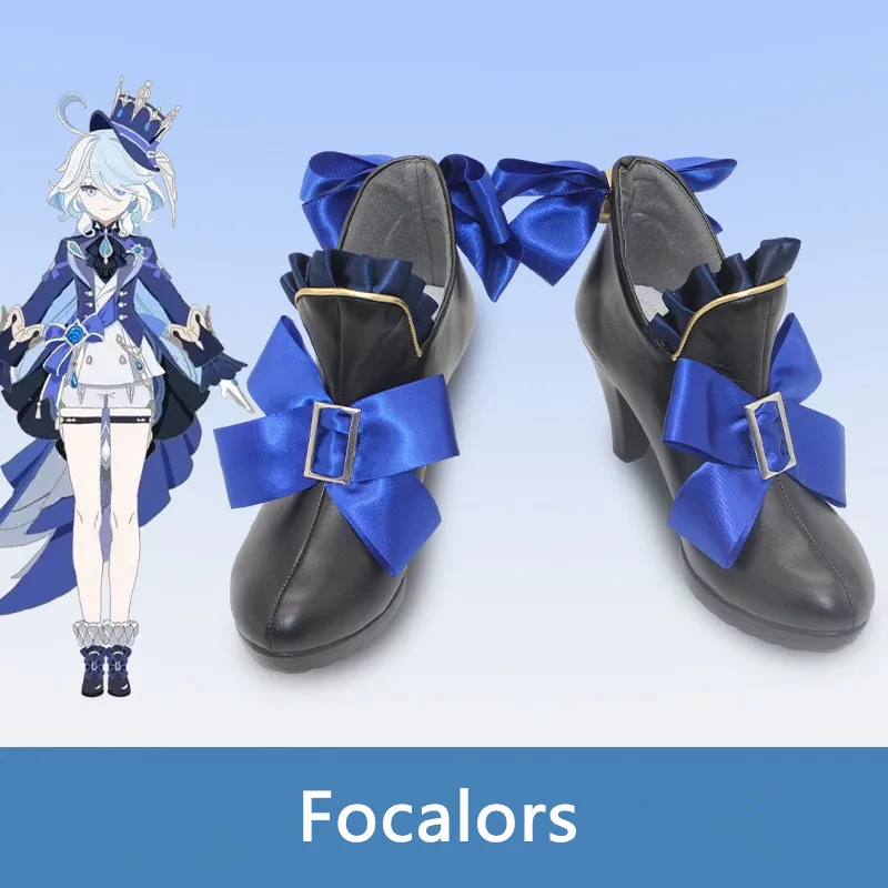Genshin Impact Furina de Fontaine Focalors Cosplay Costume Shoes Handmade Faux Leather Boots
Genshin Impact Furina de Fontaine Focalors Cosplay Costume Shoes Handmade Faux Leather Boots