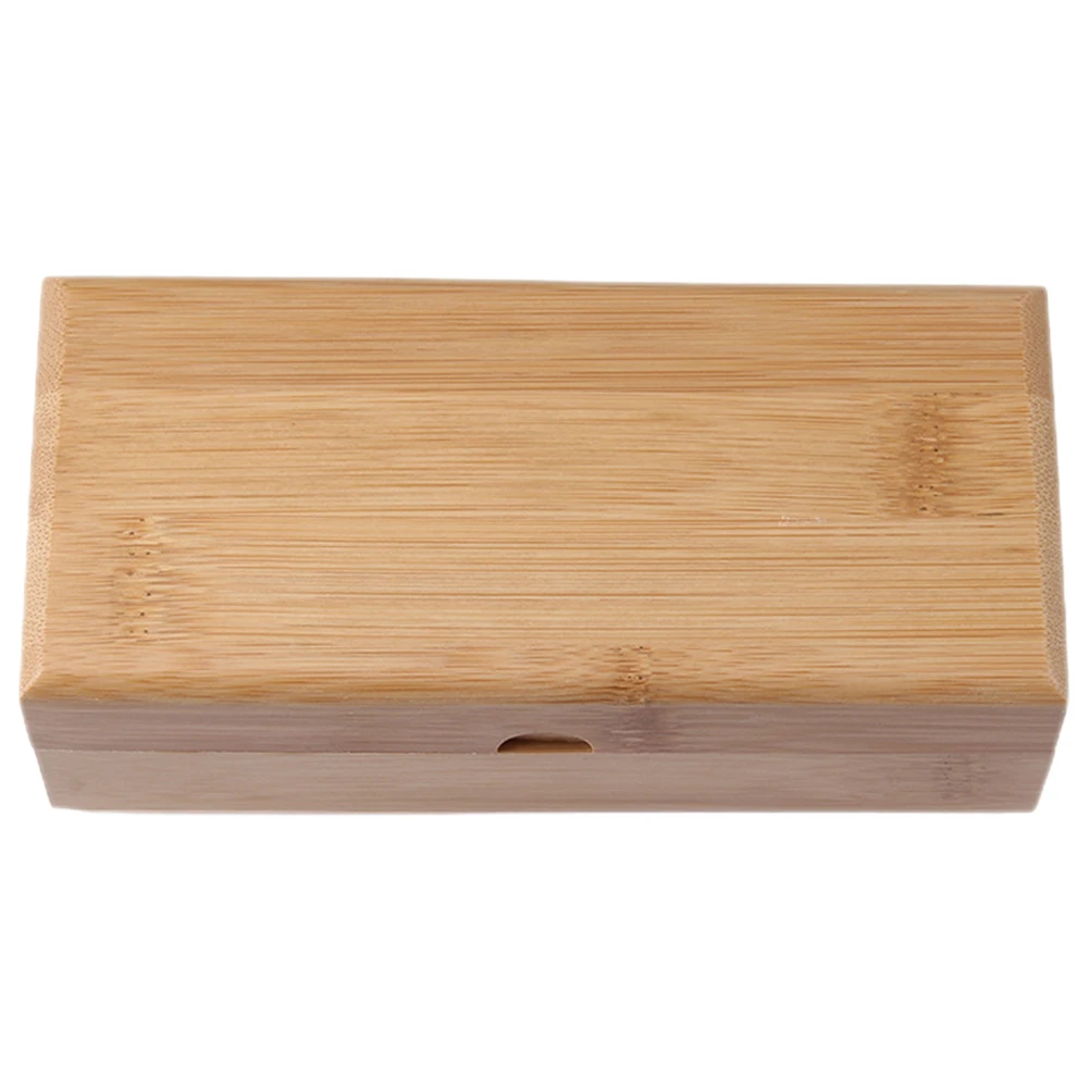Stylish Durable Wooden Glasses Sturdy Sunglasses Storage Box Protective Eyeglasses Holder For Men Women Bamboo Design
Stylish Durable Wooden Glasses Sturdy Sunglasses Storage Box Protective Eyeglasses Holder For Men Women Bamboo Design