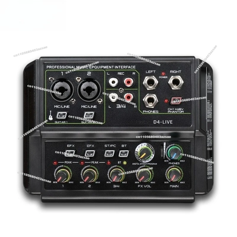 USB Bluetooth Reverb Audio Processor for 4-way Mixer Outdoor Conference Audio
USB Bluetooth Reverb Audio Processor for 4-way Mixer Outdoor Conference Audio