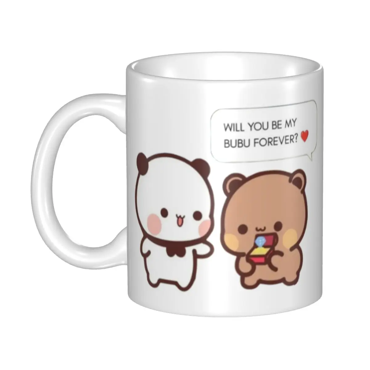 Custom Panda Bear And Brownie BUBU DUDU Couple Coffee Mugs DIY Ceramic Milk Tea Cup
Custom Panda Bear And Brownie BUBU DUDU Couple Coffee Mugs DIY Ceramic Milk Tea Cup