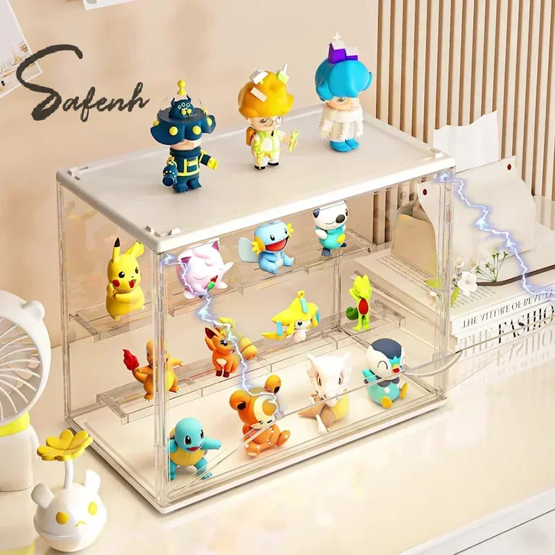 Прозрачная стойка для статуй, штабелируемая модель автомобиля в стиле аниме, коробка для хранения, коробка для классификации ювелирных изделий, витрина для фигурок
Прозрачная стойка для статуй, штабелируемая модель автомобиля в стиле аниме, коробка для хранения, коробка для классификации ювелирных изделий, витрина для фигурок