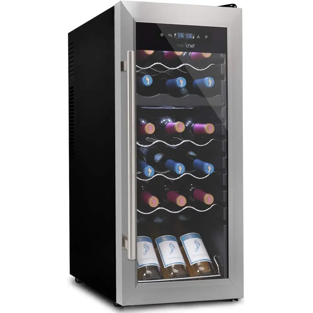 18 Bottle Wine ridge | Dual Zone Wine Chiller | Adjustable Temperature 41° to 64° | Ultra Quiet Operation | Wine Cooler or Home
18 Bottle Wine ridge | Dual Zone Wine Chiller | Adjustable Temperature 41° to 64° | Ultra Quiet Operation | Wine Cooler or Home