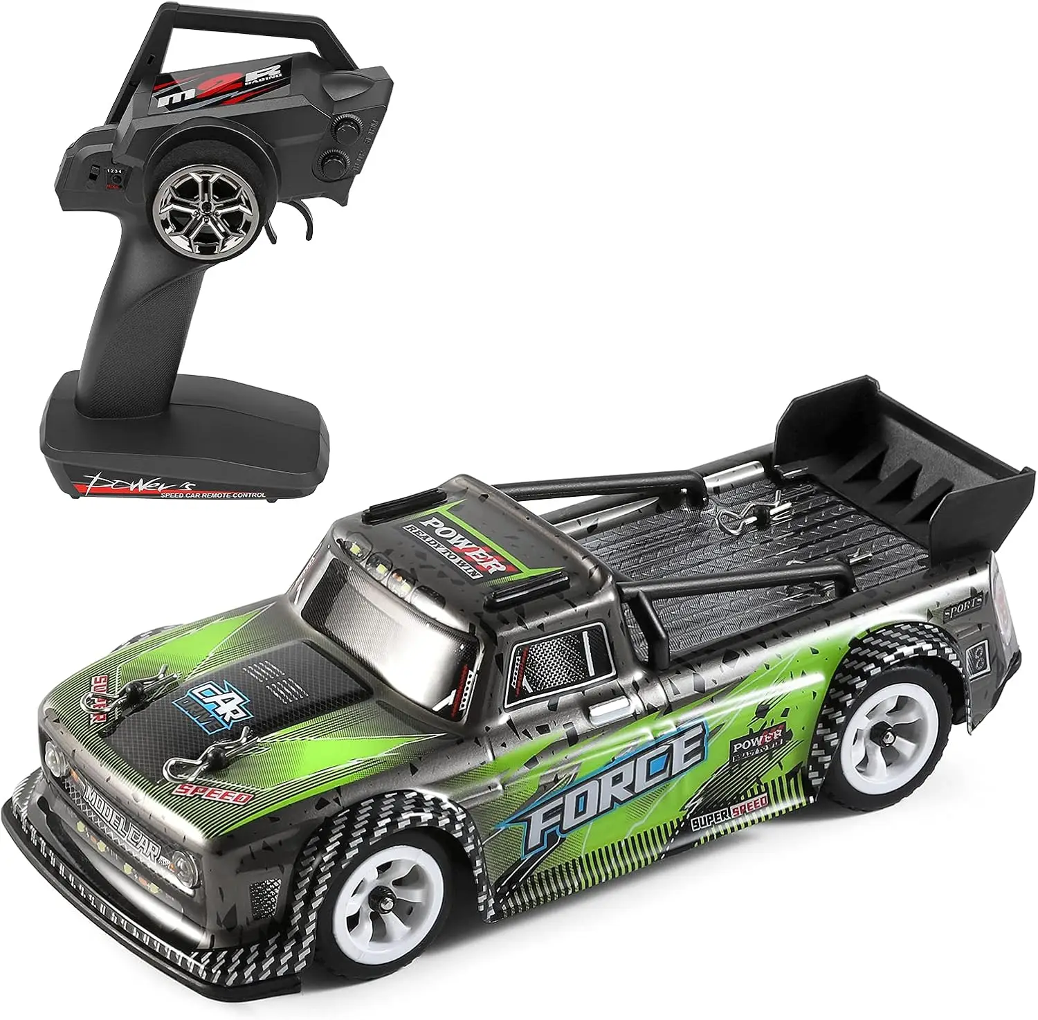1:28 Scale 2.4GHz RC Race Car, 4WD, 30KM/H High Speed Electric Drift Car for Adults
1:28 Scale 2.4GHz RC Race Car, 4WD, 30KM/H High Speed Electric Drift Car for Adults