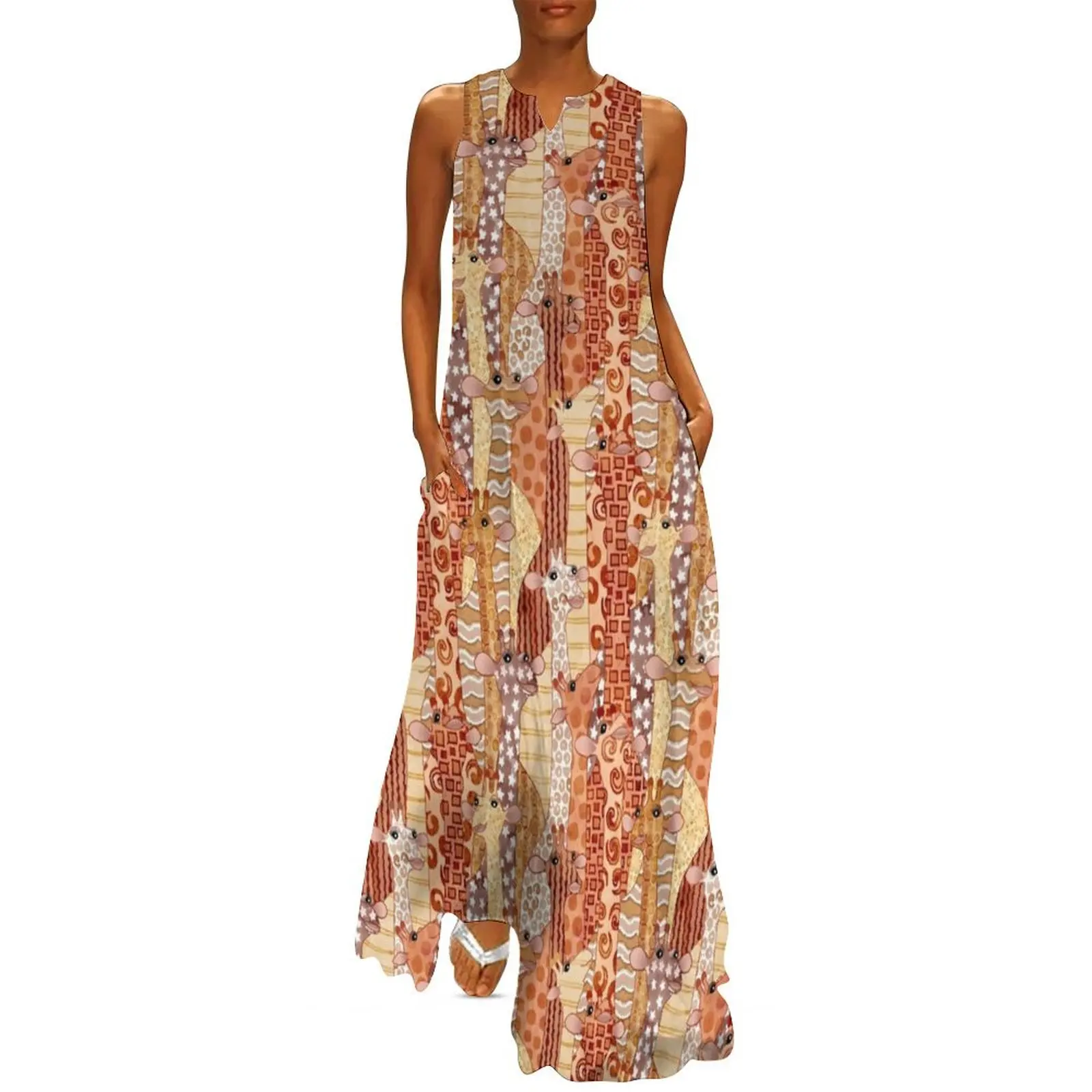 Savanna Giraffes Long Dress Dress for girls elegant party dress for women 2025 dresses for women 2025
Savanna Giraffes Long Dress Dress for girls elegant party dress for women 2025 dresses for women 2025