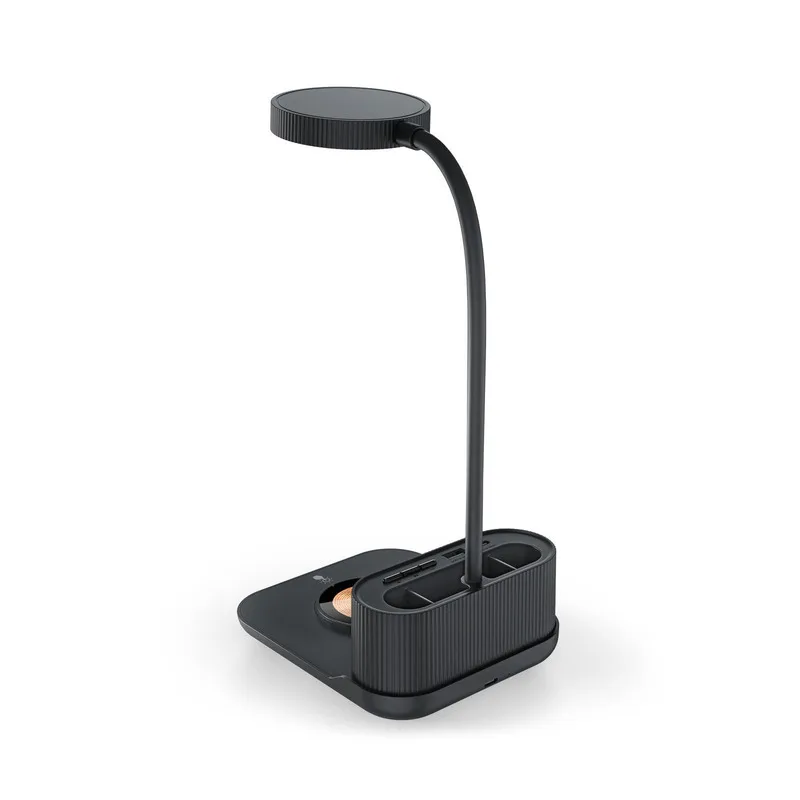 Student Desk Lamp Three Color Adjustable Eye Protection Light Wireless Charging Desk Lamp With Clock Pen Holder USB For Phone
Student Desk Lamp Three Color Adjustable Eye Protection Light Wireless Charging Desk Lamp With Clock Pen Holder USB For Phone