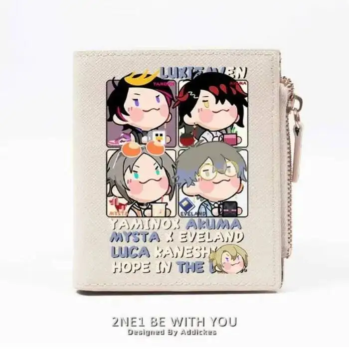 Luxiem Mysta Vox Luca Fashion Wallet PU Purse Card Coin Zipper Money Bag Cosplay Gift B2284 Anime
Luxiem Mysta Vox Luca Fashion Wallet PU Purse Card Coin Zipper Money Bag Cosplay Gift B2284 Anime