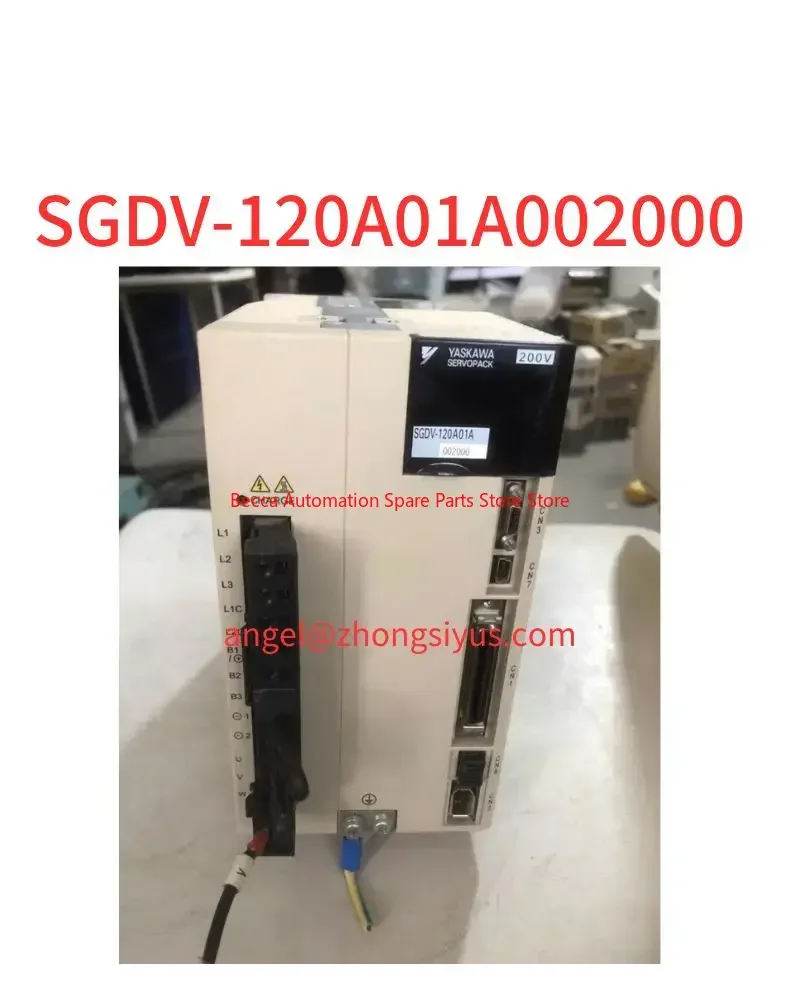 Used 1.5 kw drive: SGDV-120A01A002000 
Used 1.5 kw drive: SGDV-120A01A002000