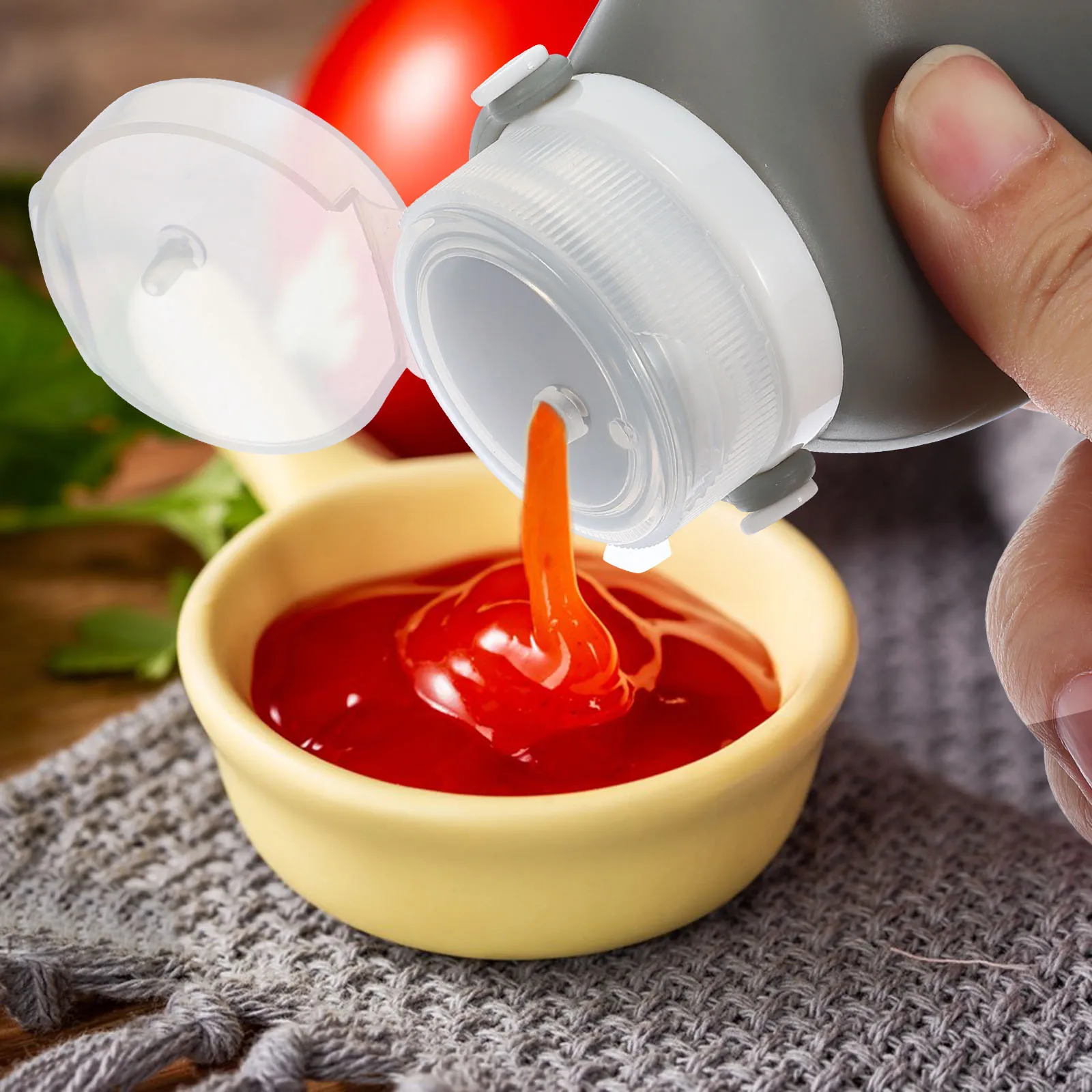 4pcs Kitchen Squeeze Bottle Ketchup Condiment Holder Sauce Dispenser For Mustard Jam Salad Pp Silicone Leakproof Easy Squeeze
4pcs Kitchen Squeeze Bottle Ketchup Condiment Holder Sauce Dispenser For Mustard Jam Salad Pp Silicone Leakproof Easy Squeeze