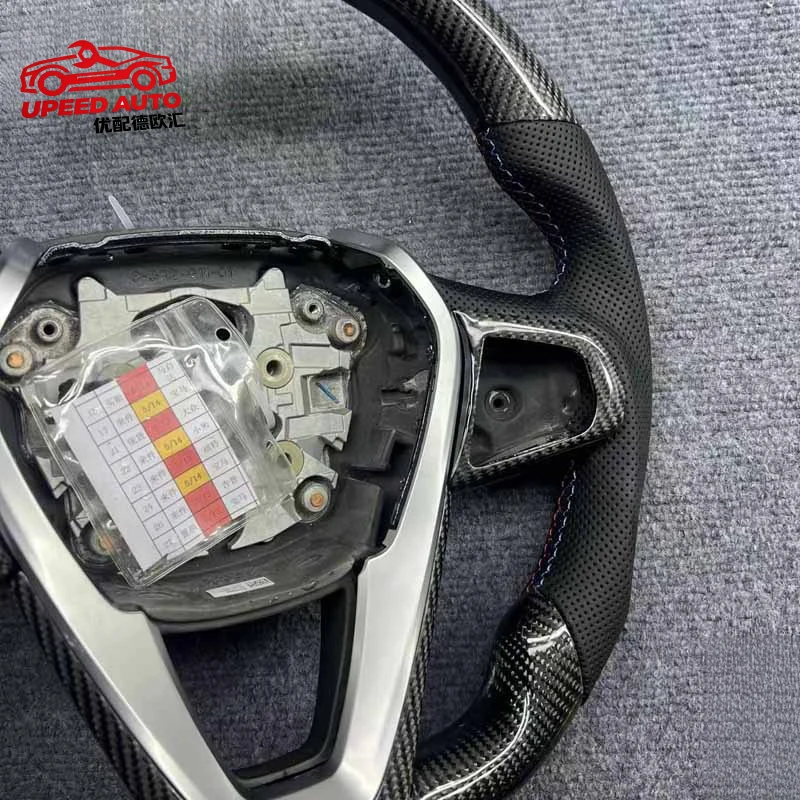 Suitable for BMW 3 Series X3X5G chassis models, carbon fiber steering wheel modification, car steering wheel factory direct sale
Suitable for BMW 3 Series X3X5G chassis models, carbon fiber steering wheel modification, car steering wheel factory direct sale