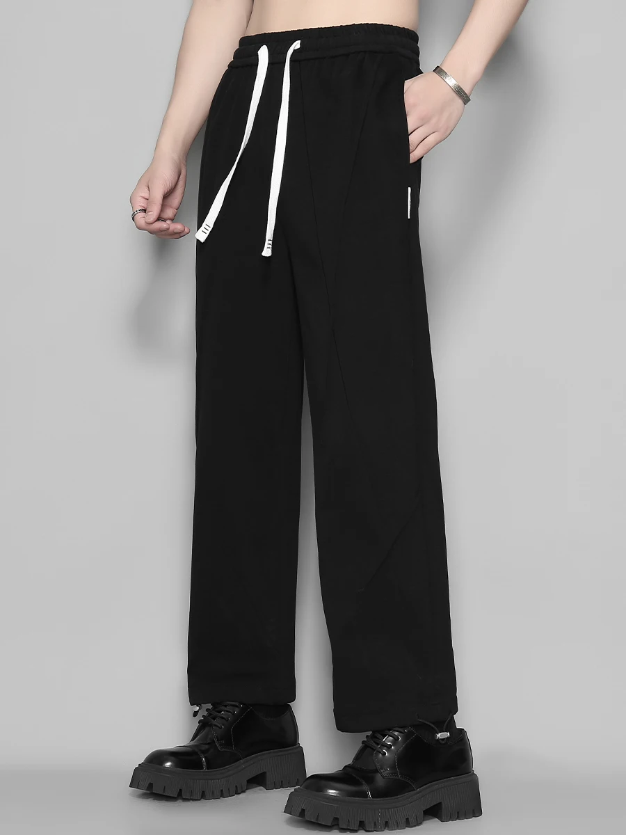 Men's Dark Personality Patchwork Simple Straight Leg Casual Pants men's Trend All Matching Pants
Men's Dark Personality Patchwork Simple Straight Leg Casual Pants men's Trend All Matching Pants