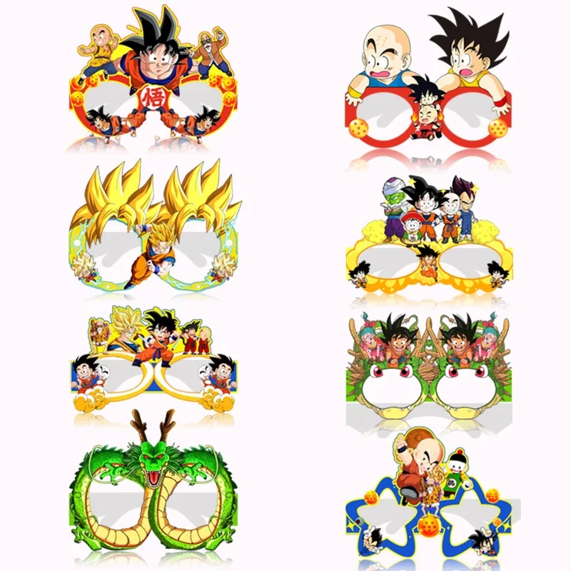 8PCS Japanese Anime Dragon Ball Series Paper Glasses for Taking Funny Photos and Posing Props Anime Peripherals Small Gift
8PCS Japanese Anime Dragon Ball Series Paper Glasses for Taking Funny Photos and Posing Props Anime Peripherals Small Gift