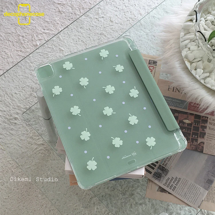 Fresh&Lucky Four-Leaf Clover With Pencil Holder Case For iPad Case iPad 10th Gen4th 5th 6th Air 4th 5th 10.9 Pro 113rd4th/10.2
Fresh&Lucky Four-Leaf Clover With Pencil Holder Case For iPad Case iPad 10th Gen4th 5th 6th Air 4th 5th 10.9 Pro 113rd4th/10.2