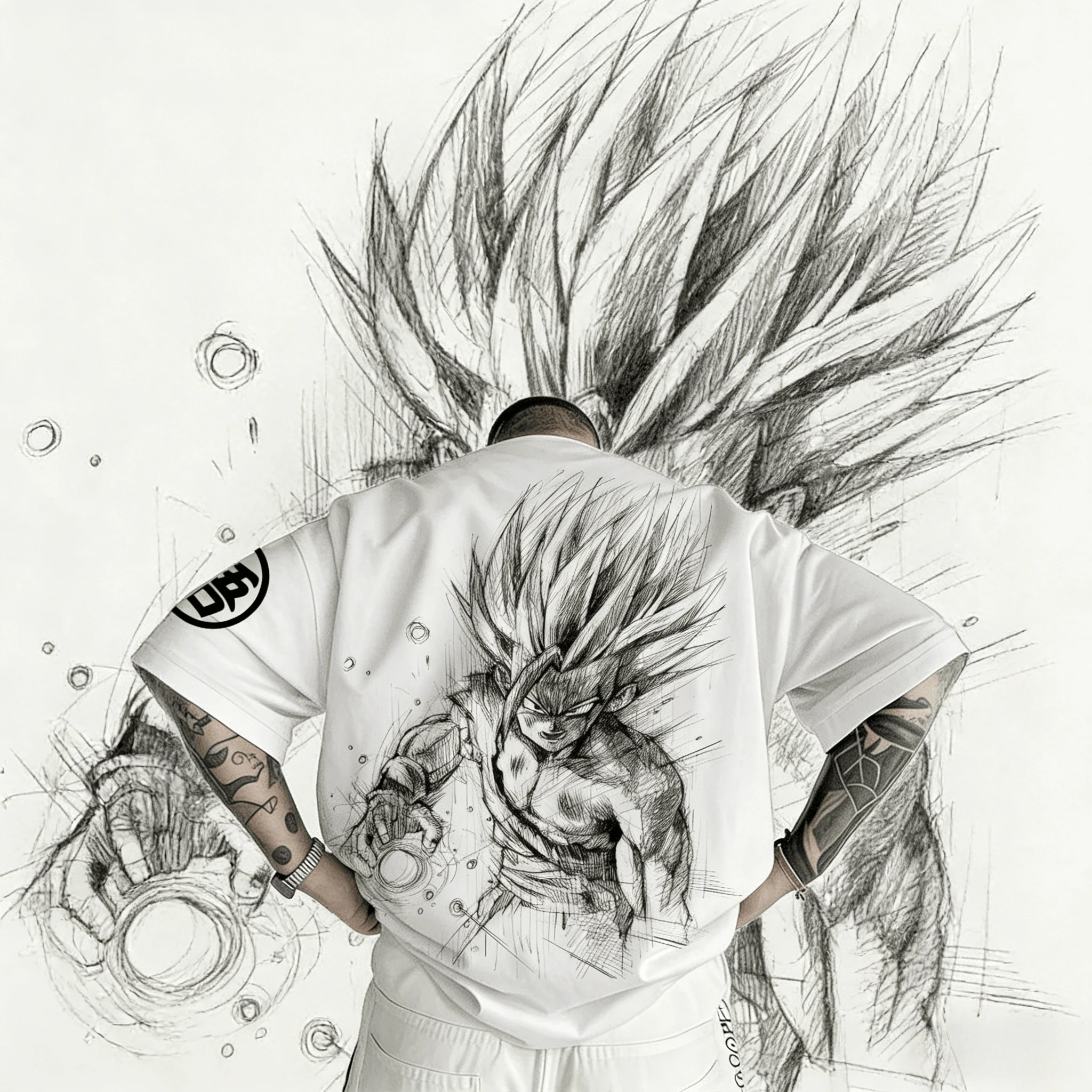 Летняя футболка 2026 года в стиле ретро Dragon Ball, хлопковая футболка оверсайз с принтом Super Saiyan Sketch, повседневная, для мужчин, женщин, взрослых и детей
Летняя футболка 2026 года в стиле ретро Dragon Ball, хлопковая футболка оверсайз с принтом Super Saiyan Sketch, повседневная, для мужчин, женщин, взрослых и детей