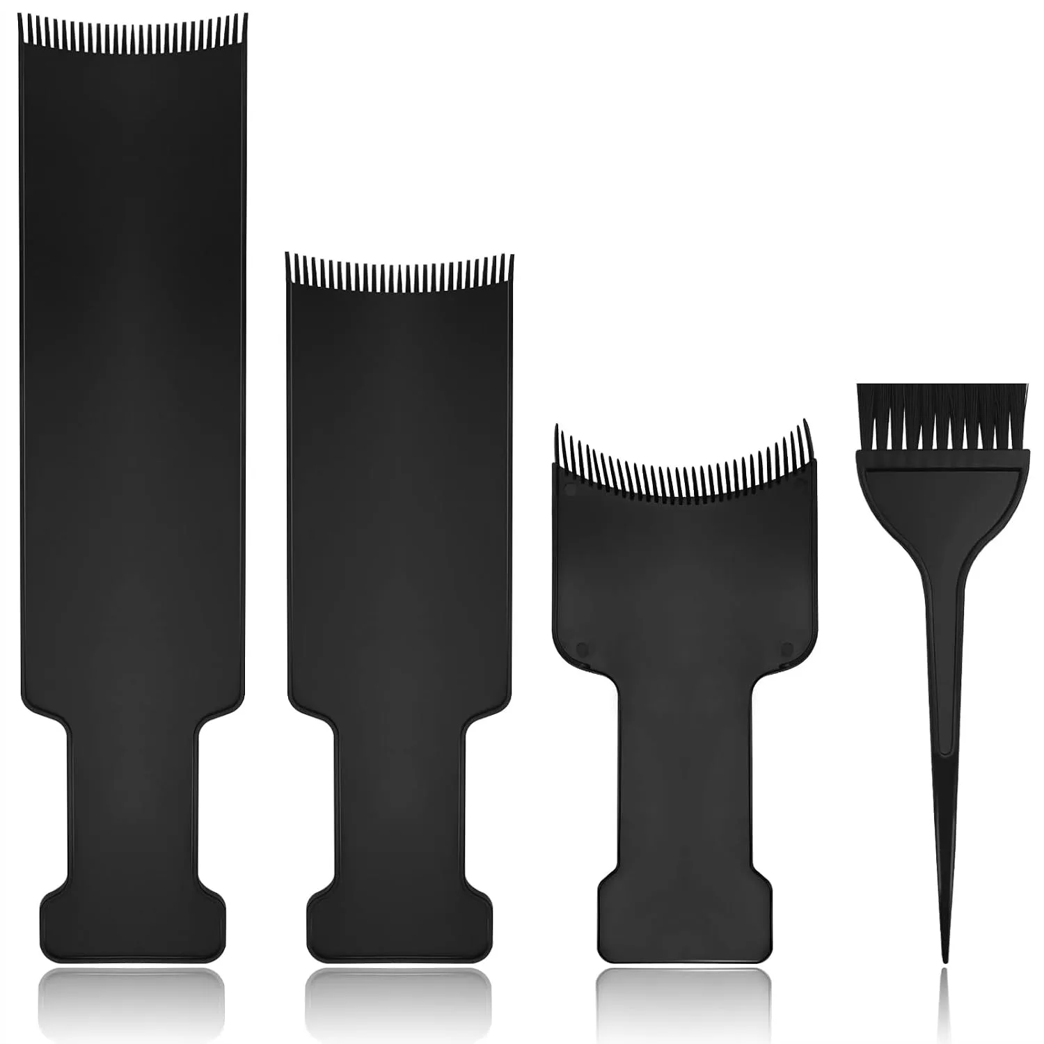 4 Pcs Balayage Highlighting Board and Brush Kit with Teeth Hair for Hair Dye, Hairstylist Accessories
4 Pcs Balayage Highlighting Board and Brush Kit with Teeth Hair for Hair Dye, Hairstylist Accessories
