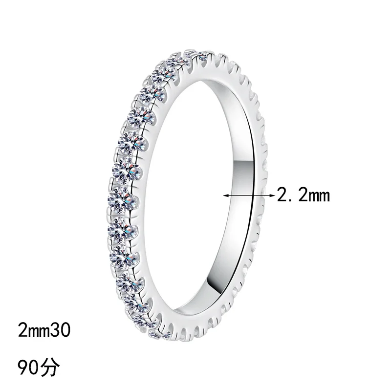 ZFSILVER s925 Silver Fashion Luxury Trendy Color D Full Moissanite Babysbreath Ring For Charms Women Party Jewelry Gift AZ1311-J
ZFSILVER s925 Silver Fashion Luxury Trendy Color D Full Moissanite Babysbreath Ring For Charms Women Party Jewelry Gift AZ1311-J
