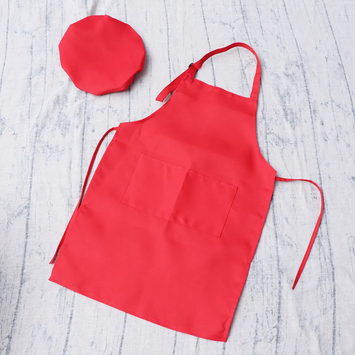 Xl Size Red Children Artist Apron Practical Waterproof Painting Apron Set with Chef Hat for Cooking Outdoor
Xl Size Red Children Artist Apron Practical Waterproof Painting Apron Set with Chef Hat for Cooking Outdoor