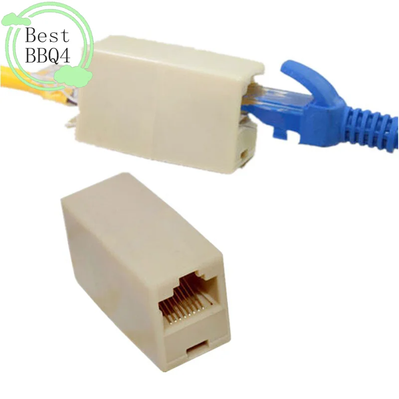 BBQ4 10pcs Ethernet RJ45 RJ-45 RJ 45 Cable Female To Female Type Lan Connector Coupler Adapter Joiner Networking Accessories
BBQ4 10pcs Ethernet RJ45 RJ-45 RJ 45 Cable Female To Female Type Lan Connector Coupler Adapter Joiner Networking Accessories