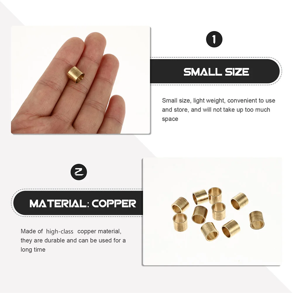 15Pcs Copper Pool Cue Ferrules Snooker Billiard Replacement Parts Durable Cue Tips Professional Accessories Pool Stick Tips
15Pcs Copper Pool Cue Ferrules Snooker Billiard Replacement Parts Durable Cue Tips Professional Accessories Pool Stick Tips