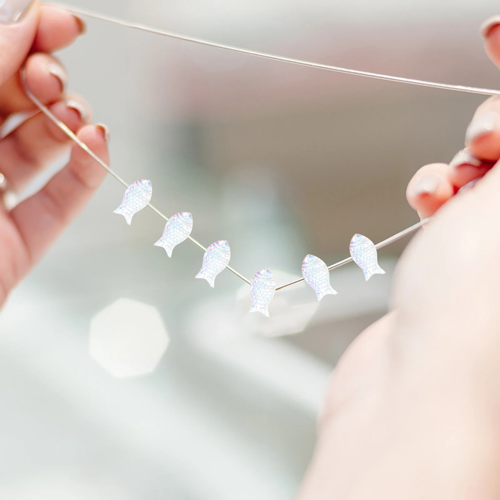 50pcs Crystal Accessories Glass Fish Shape Beads For Diy Jewelry Making Bracelets Necklace Handcraft Projects Glass Beads Bulk
50pcs Crystal Accessories Glass Fish Shape Beads For Diy Jewelry Making Bracelets Necklace Handcraft Projects Glass Beads Bulk