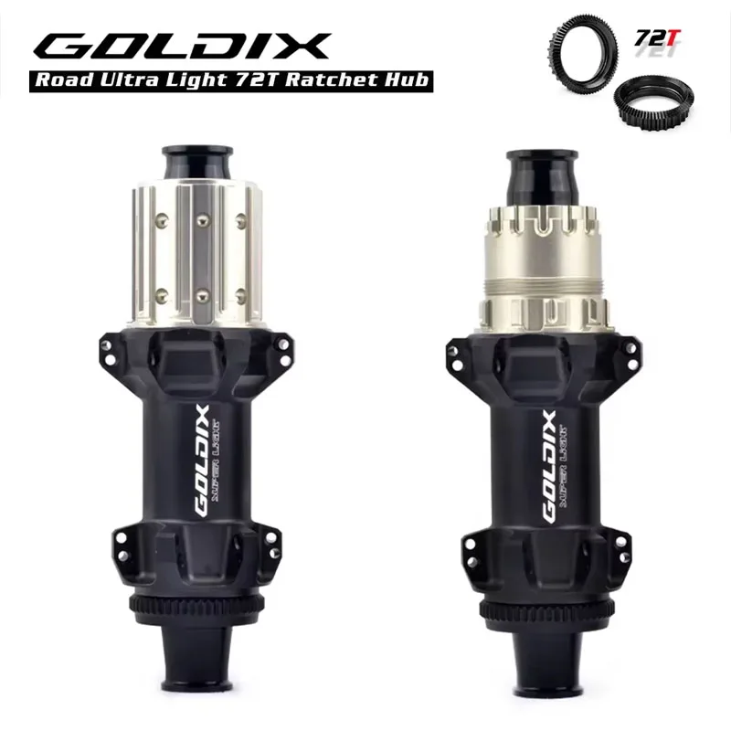 GOLDIX R160 Super Light ROAD Hub Center Lock Disc Straight Pull 24 holes Ratchet 72T XD Class Bike Hub for HG XDR 11/12 Speed
GOLDIX R160 Super Light ROAD Hub Center Lock Disc Straight Pull 24 holes Ratchet 72T XD Class Bike Hub for HG XDR 11/12 Speed