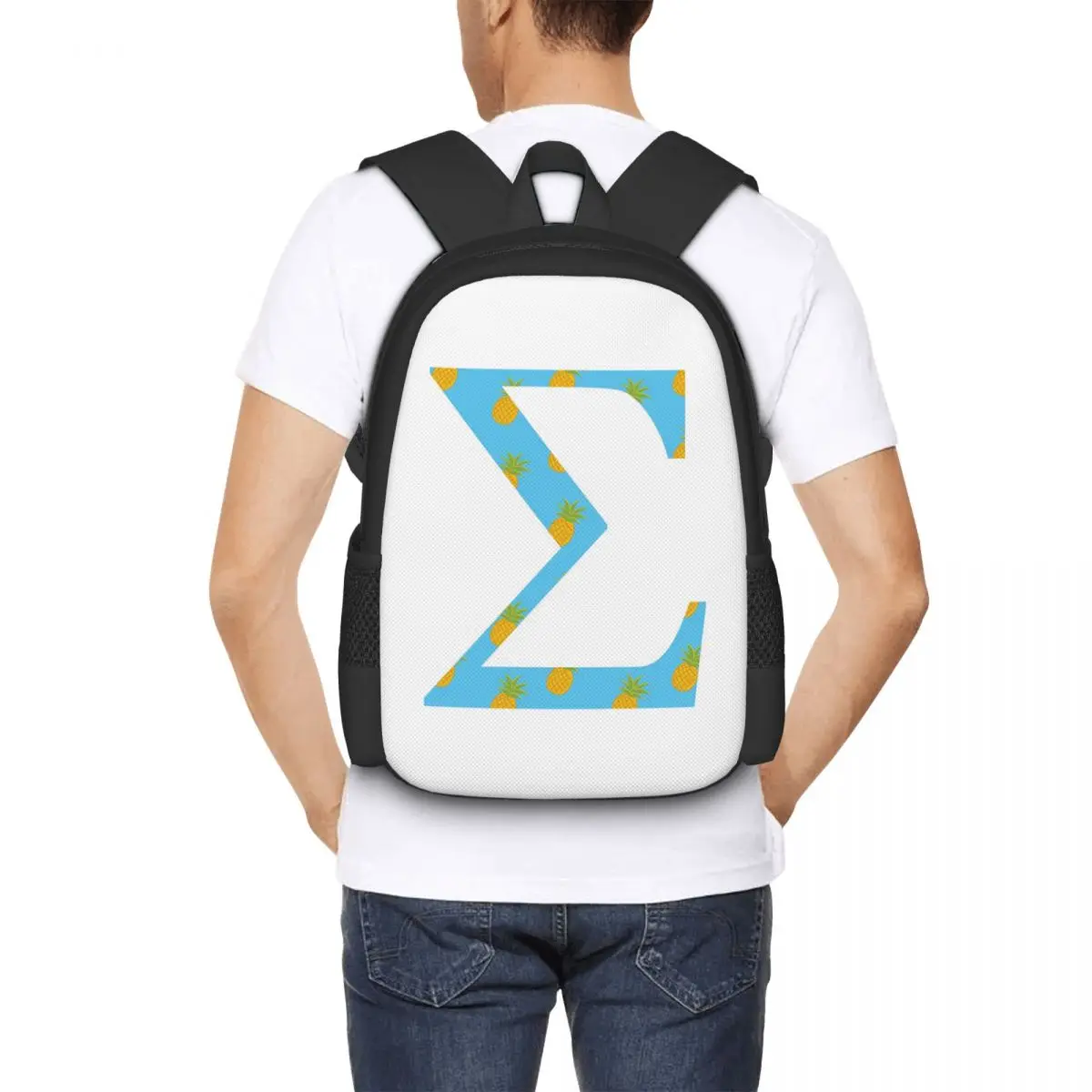 S- Sigma Pineapples Student Backpack School Bag Hiking Travel Daypack for Men Women Fashion Bookbag Shoulder Bags
S- Sigma Pineapples Student Backpack School Bag Hiking Travel Daypack for Men Women Fashion Bookbag Shoulder Bags