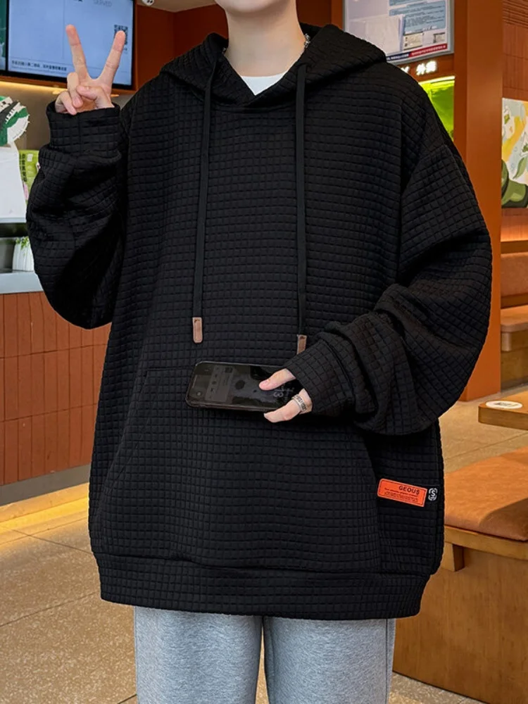 Молодежная весенне-осенняя толстовка-худи мужская, повседневная, в американском ретро-стиле, с прочной текстурой, с капюшоном, модный свободный крой, длинный рукав
Молодежная весенне-осенняя толстовка-худи мужская, повседневная, в американском ретро-стиле, с прочной текстурой, с капюшоном, модный свободный крой, длинный рукав