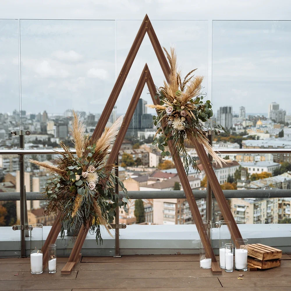 Wedding Arch Stand: 2 Pack Wooden Wedding Ceremony Arch Decor Backdrop Frame Stand for Outdoor Garden Plants, Party Venue
Wedding Arch Stand: 2 Pack Wooden Wedding Ceremony Arch Decor Backdrop Frame Stand for Outdoor Garden Plants, Party Venue