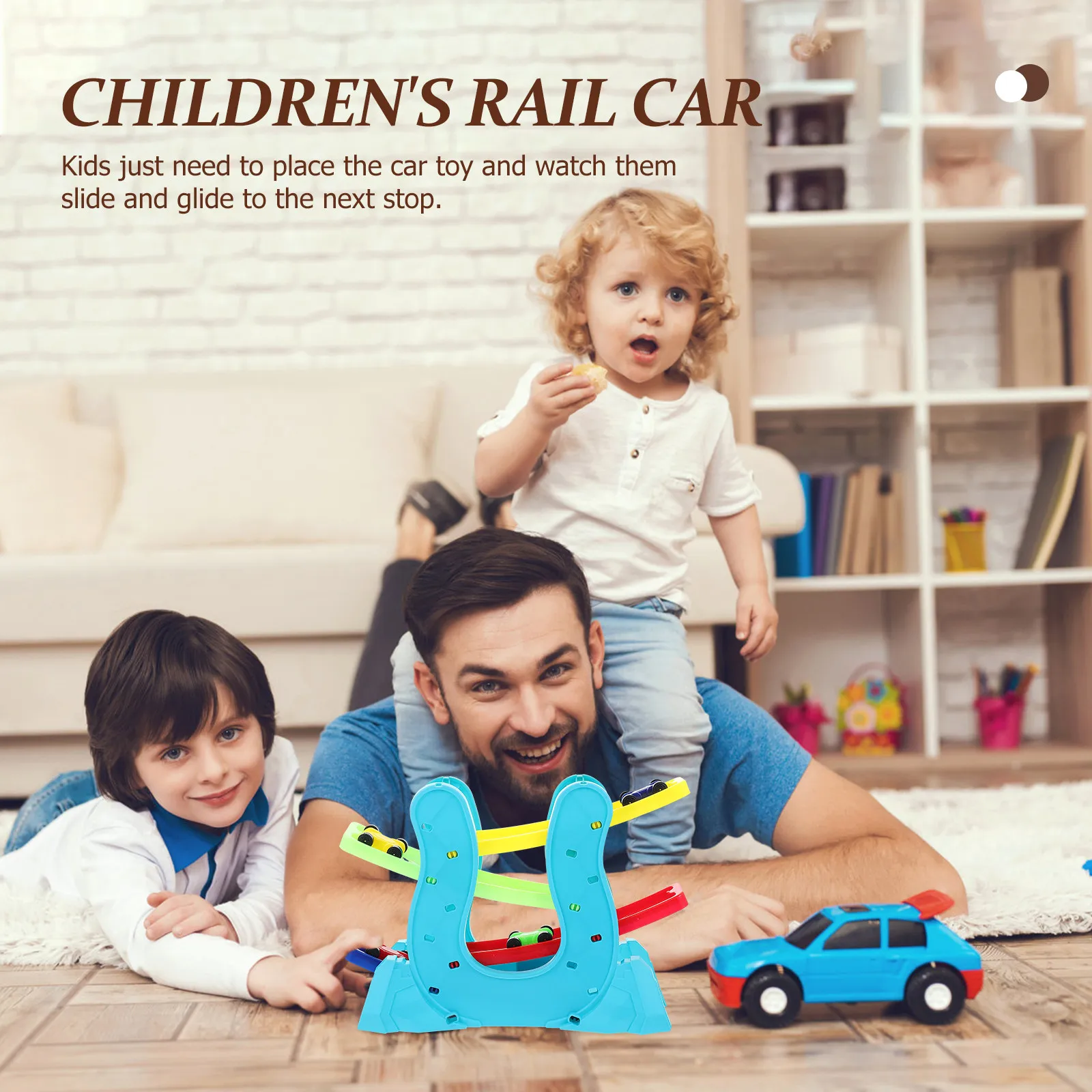Assembly Race Track Plastic Sliding Car Bright Color Slope Indoor Car Game for Toddlers Early Learning Educational Gliding Track
Assembly Race Track Plastic Sliding Car Bright Color Slope Indoor Car Game for Toddlers Early Learning Educational Gliding Track