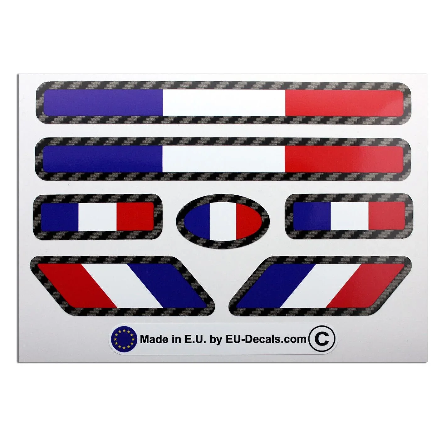 For 7X France Flags Carbon Fiber Outline Laminated Decals Stickers for Renault Sport
For 7X France Flags Carbon Fiber Outline Laminated Decals Stickers for Renault Sport