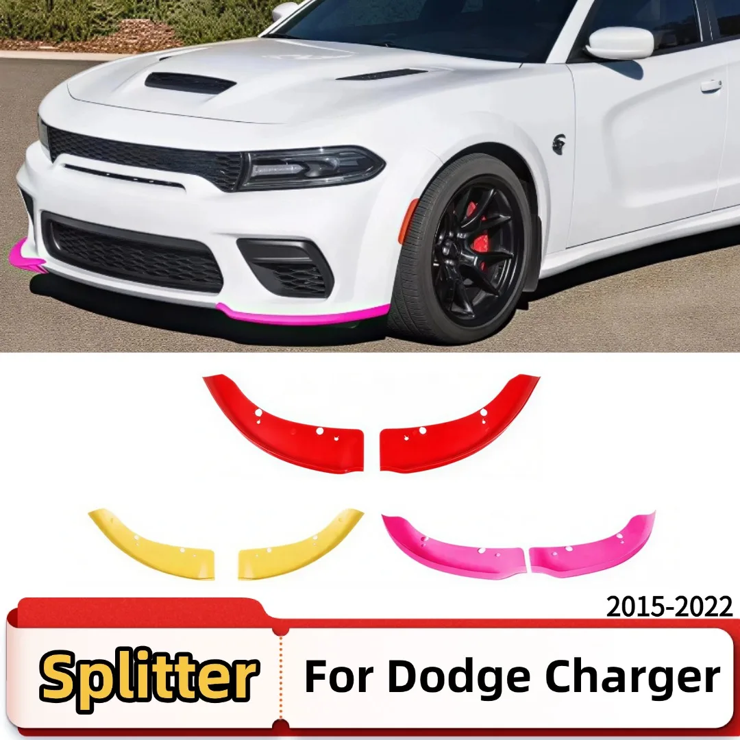 Front Bumper Lip Splitter Spoiler For Dodge Charger 2015-2022 Protector Trim Body Kit Tuning Accessories Styling Refit Car 2PCS
Front Bumper Lip Splitter Spoiler For Dodge Charger 2015-2022 Protector Trim Body Kit Tuning Accessories Styling Refit Car 2PCS