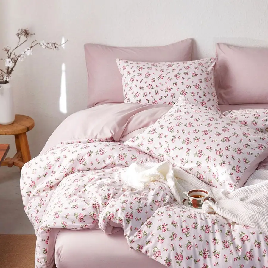 Floral Comforter Set, Coquette Cottagecore Aesthetic Flower Shabby Chic Pattern for Women Teen Girls, Soft Lightweight Bedding,
Floral Comforter Set, Coquette Cottagecore Aesthetic Flower Shabby Chic Pattern for Women Teen Girls, Soft Lightweight Bedding,