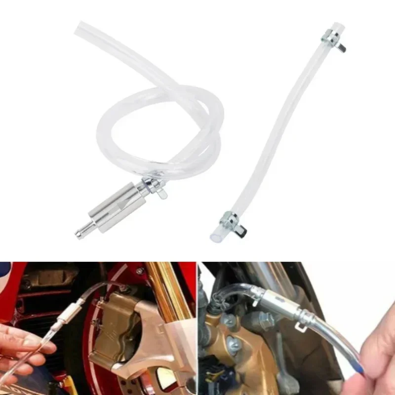 Hydraulic Brake Bleeder Tool Lockable Automotive Brake Fluid Bleeder Bleeding Hose With Non Return One Way Check Valve
Hydraulic Brake Bleeder Tool Lockable Automotive Brake Fluid Bleeder Bleeding Hose With Non Return One Way Check Valve