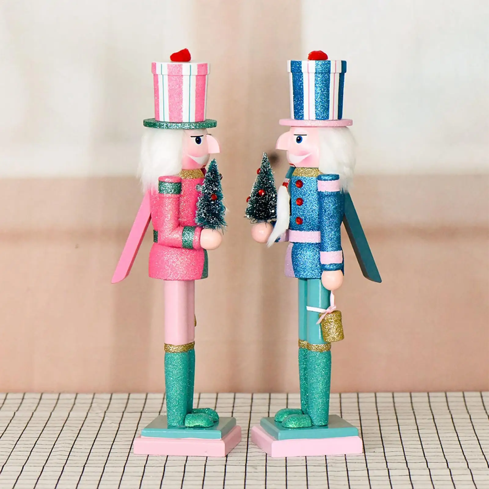 Nutcracker Christmas Decor 38cm Wooden Figure Festive Collectibles Christmas Wood Nutcracker Ornament for Holiday Kitchen Dinner
Nutcracker Christmas Decor 38cm Wooden Figure Festive Collectibles Christmas Wood Nutcracker Ornament for Holiday Kitchen Dinner