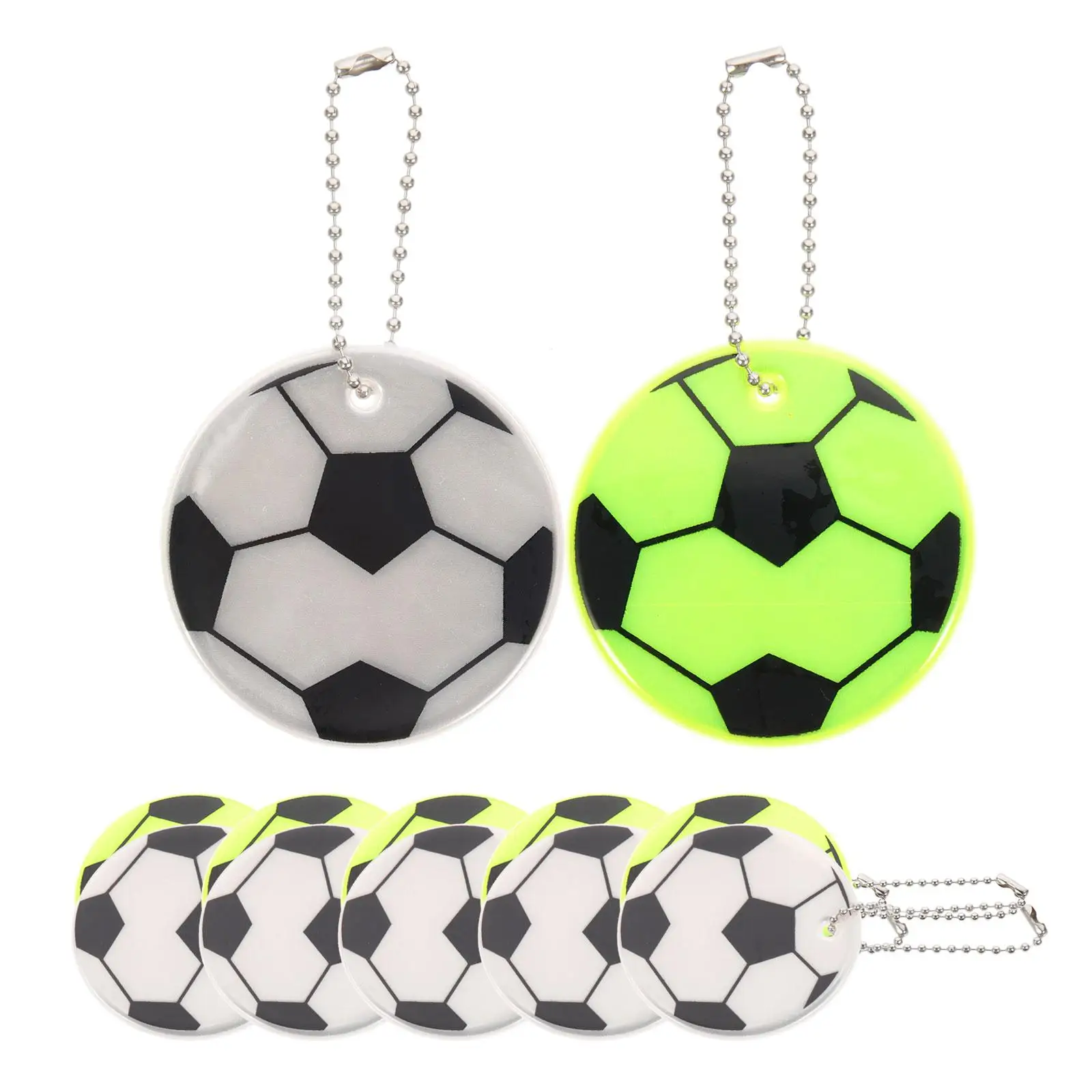 12 Pcs Boys Gifts Football Reflective Pendant Soccer Party Favors Key Hanging Pendants Backpack Decor Decors Bag Ornament Child
12 Pcs Boys Gifts Football Reflective Pendant Soccer Party Favors Key Hanging Pendants Backpack Decor Decors Bag Ornament Child
