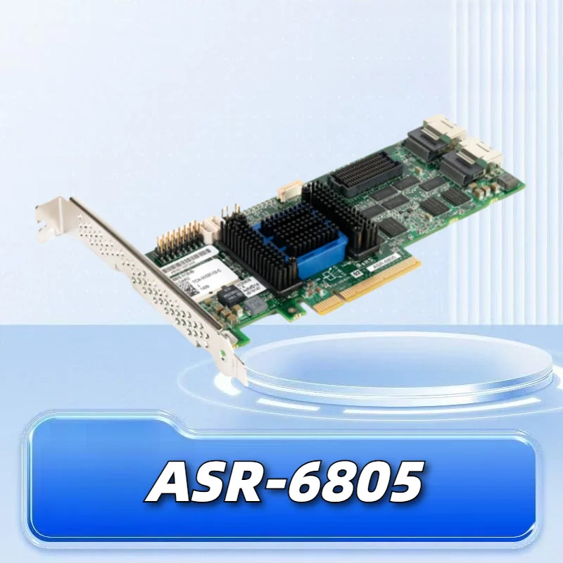 Controller Raid 6805t 8 Port PCIE 2x8 512 Cache DDR2 ASR-6805 ASR-6805T
Controller Raid 6805t 8 Port PCIE 2x8 512 Cache DDR2 ASR-6805 ASR-6805T